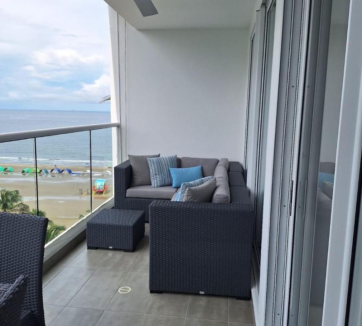 Hermoso Con Vista Al Mar Apartamento Cartagena