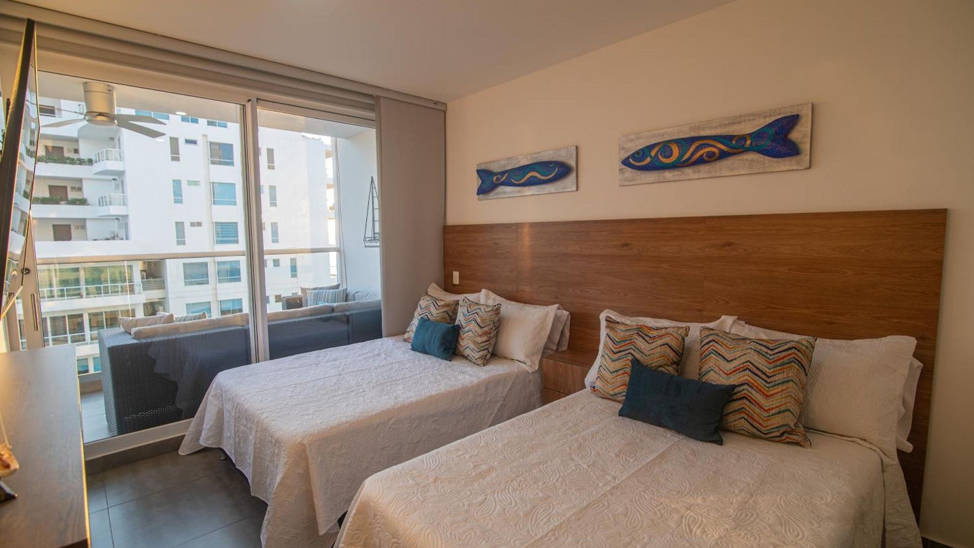 Hermoso Con Vista Al Mar Apartamento