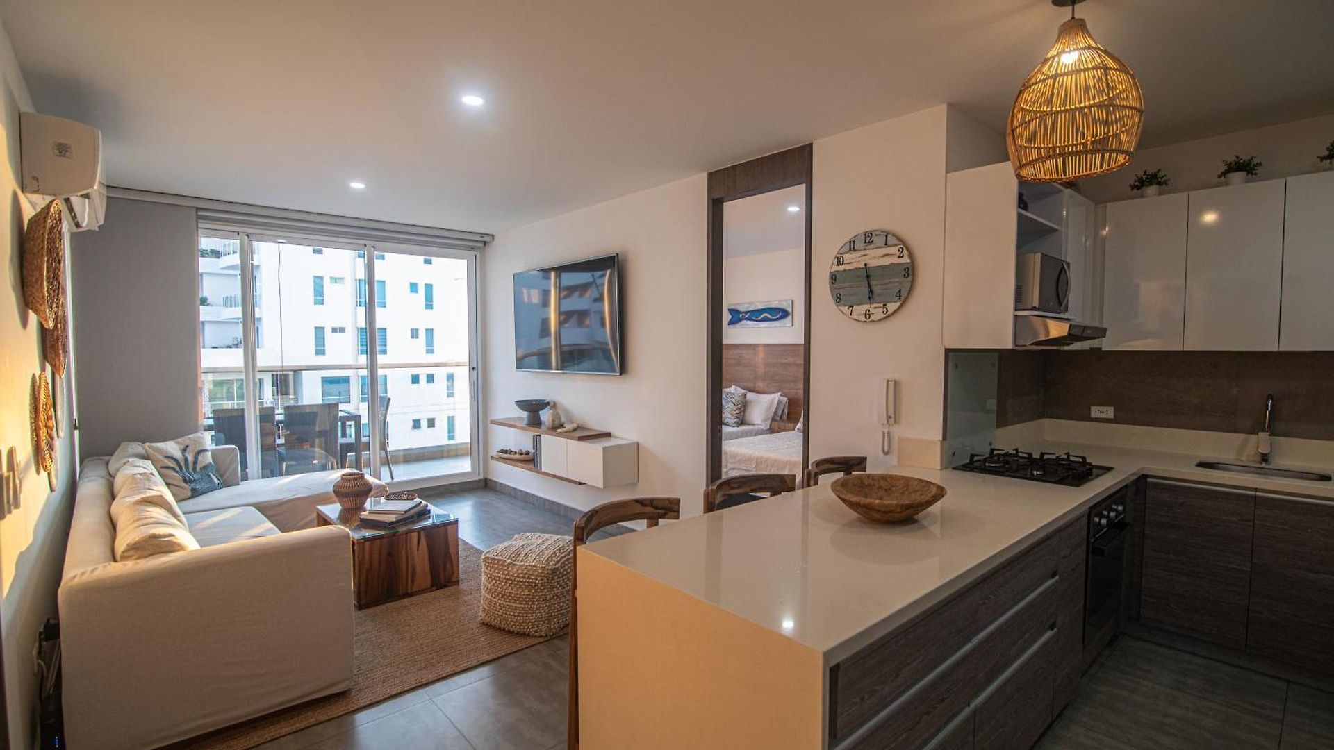 Hermoso Con Vista Al Mar Apartamento *