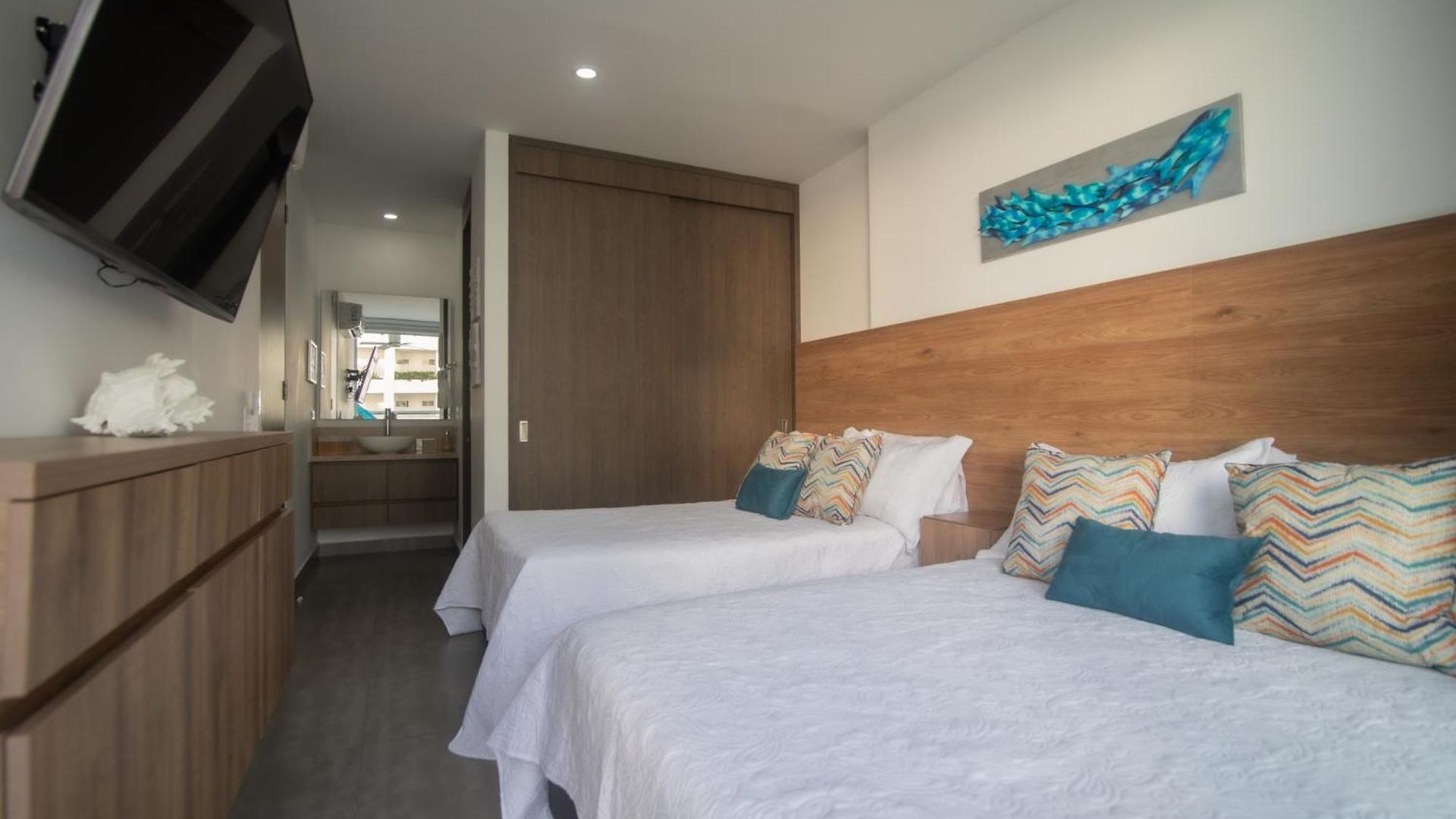 Hermoso Con Vista Al Mar Apartamento *