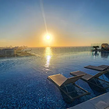 Hermoso Con Vista Al Mar Apartamento Cartagena